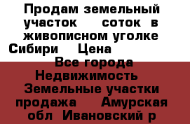 Продам земельный участок (40 соток) в живописном уголке Сибири. › Цена ­ 1 000 000 - Все города Недвижимость » Земельные участки продажа   . Амурская обл.,Ивановский р-н